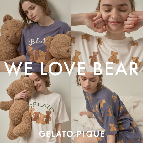 4/10（WED）gelato piqueの人気者ベアモチーフに新作が登場