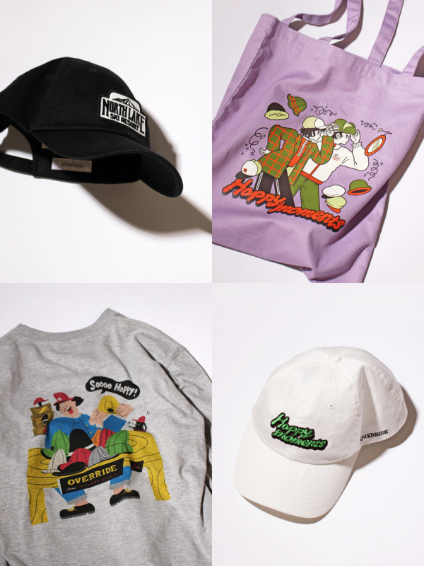 &OVERRIDE PRODUCTS】オーバーライドとイラストレーター3名の